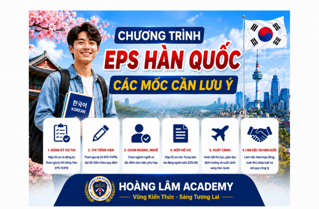 Chương trình EPS Hàn Quốc: các mốc cần lưu ý